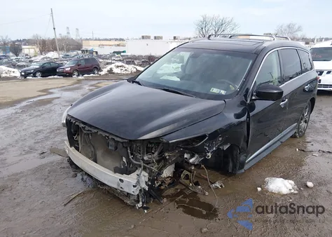 2013 Infiniti Jx35 z USA, uszkodzony, nr VIN 5N1AL0MM1DC313681